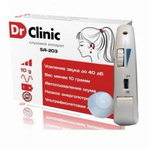 Усилитель звука «Dr.Clinic SA-203» заушного типа