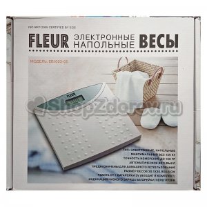 Весы напольные электронные «Fleur EB1003-05» (до 150 кг)