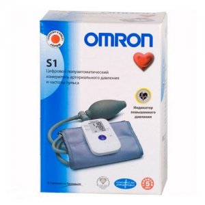 «Omron S1» тонометр полуавтоматический на предплечье