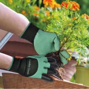 Перчатки садовые с когтями «Garden Genie gloves»