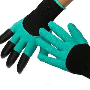 Перчатки садовые с когтями «Garden Genie gloves»