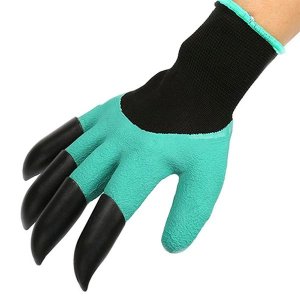 Перчатки садовые с когтями «Garden Genie gloves»