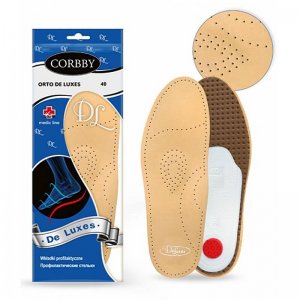 Corbby ORTO de luxes ортопедические стельки с жестким супинатором