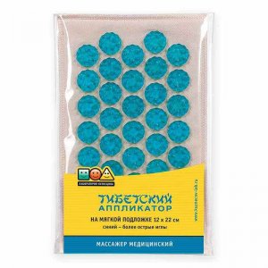 Лаборатория Кузнецова «Тибетский аппликатор» на мягкой подложке (12х22 см) синий