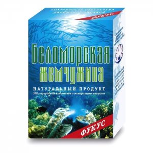 Фукус морская водоросль (100 г) «Беломорская жемчужина»